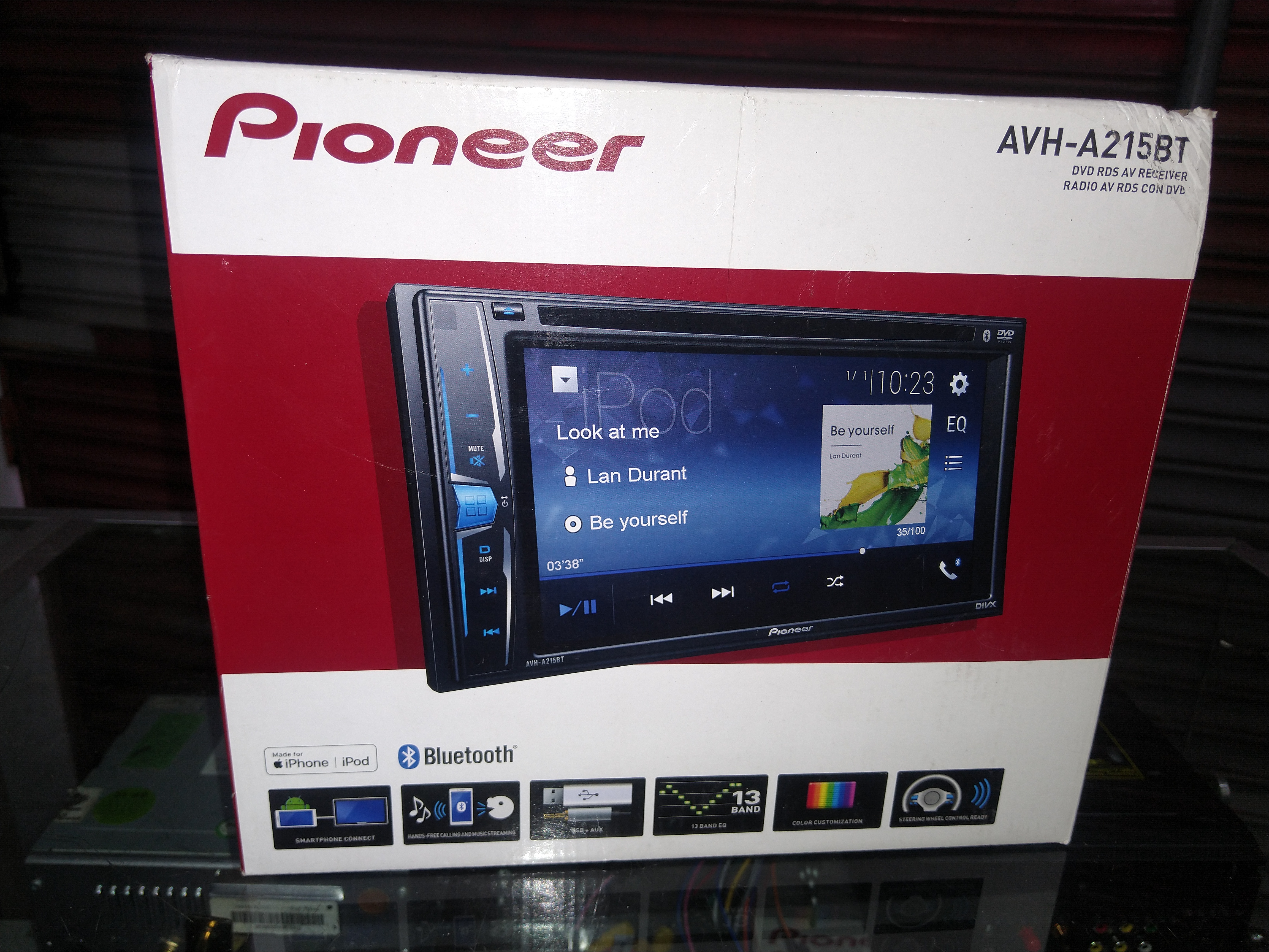Radio Pioneer pantalla tactil, bluetooth, usb mirror link