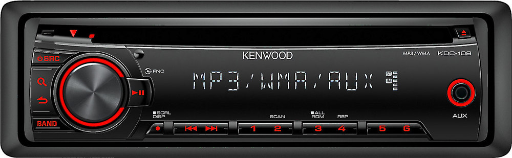 Radio Kenwood KDC-108 CD MP3 LoroCaraudio