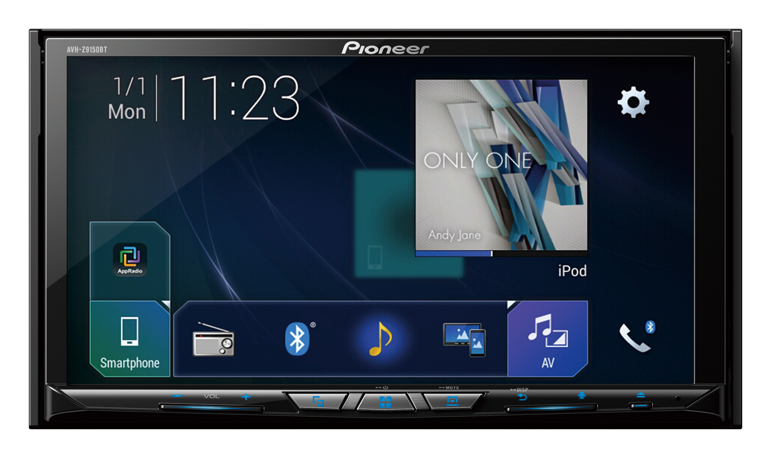RADIO PIONEER AVH-Z9150BT LOROCAR 