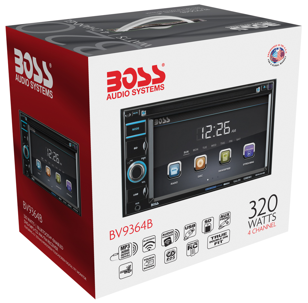 Radio BOSS 2 DIN  BV9364B BT