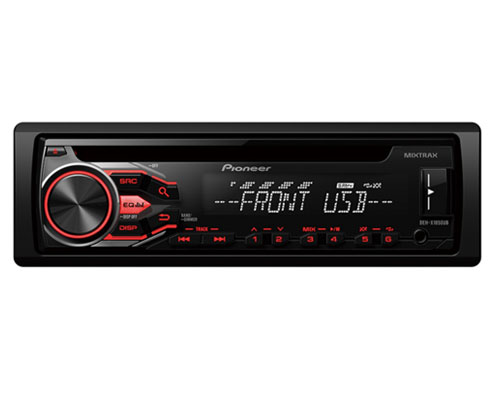 Radio Pioneer DEH-X1850UB Reproducción:  CD, CD-R y CD-RW - MP3
