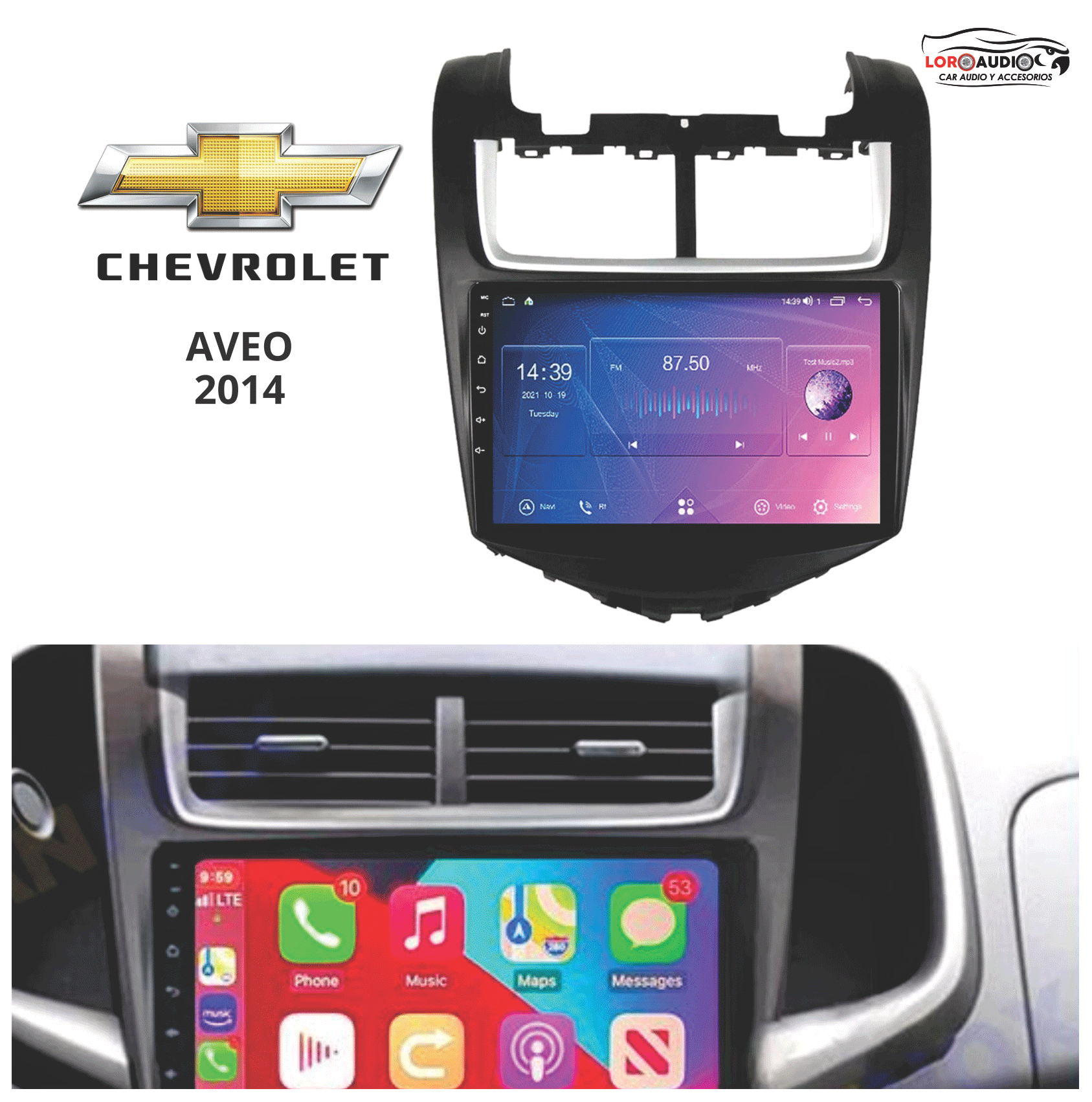 Radio Chevrolet Aveo 2014 Bogota Colombia