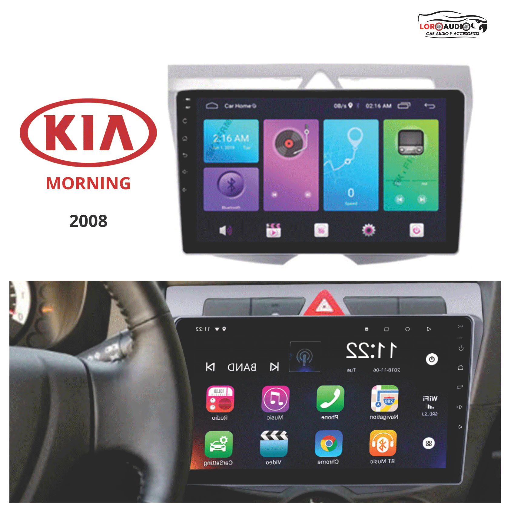 Radio Kia Morning 2008 Bogota Colombia