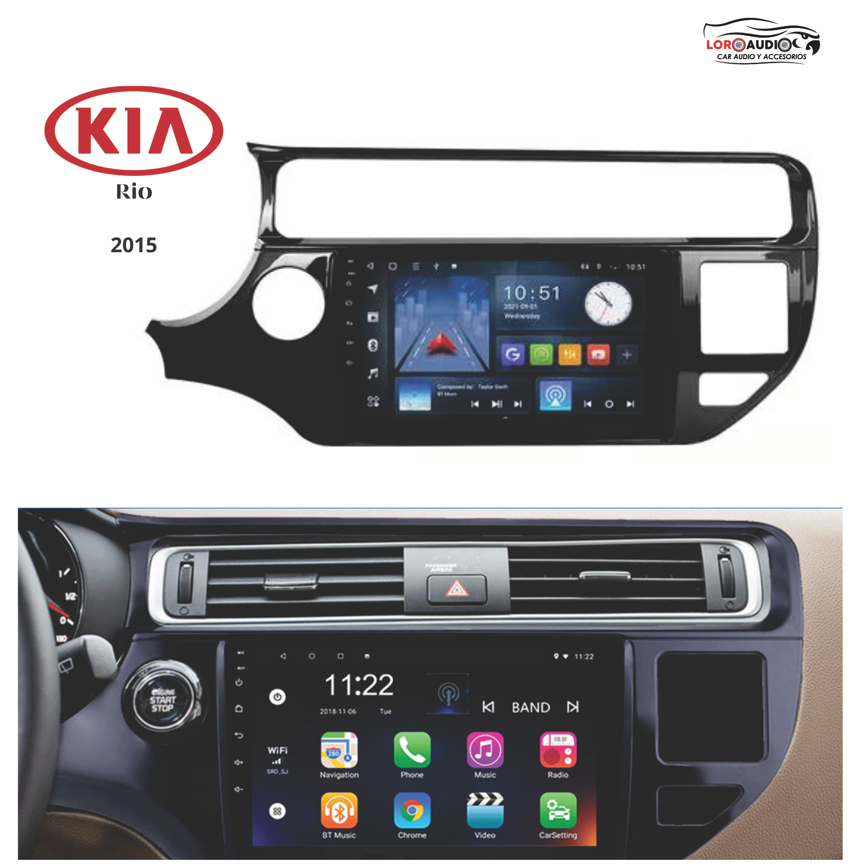 Radio Kia Rio 2015