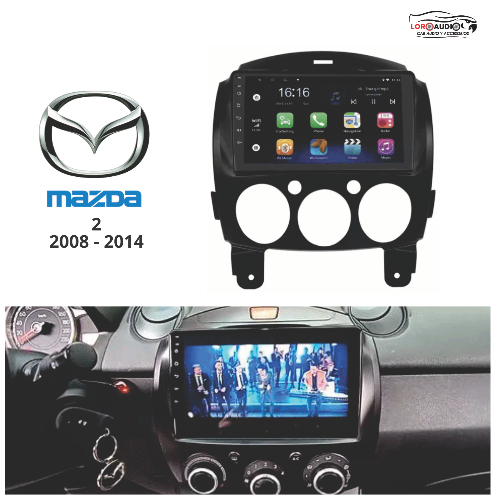 Radio Mazda 2 2008-2014 Bogota Colombia
