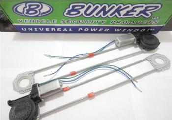 Kit de vidrios eléctricos Bunker para 2 ventanas puede funcionar aun sin alarma