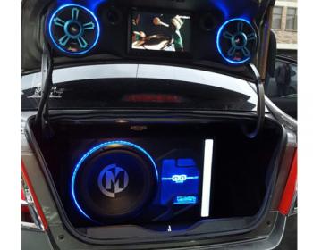 Montaje Sonido profesional Chevrolet Sail