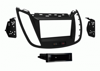 Accesorio original para instalación de radio doble din Ford Scape